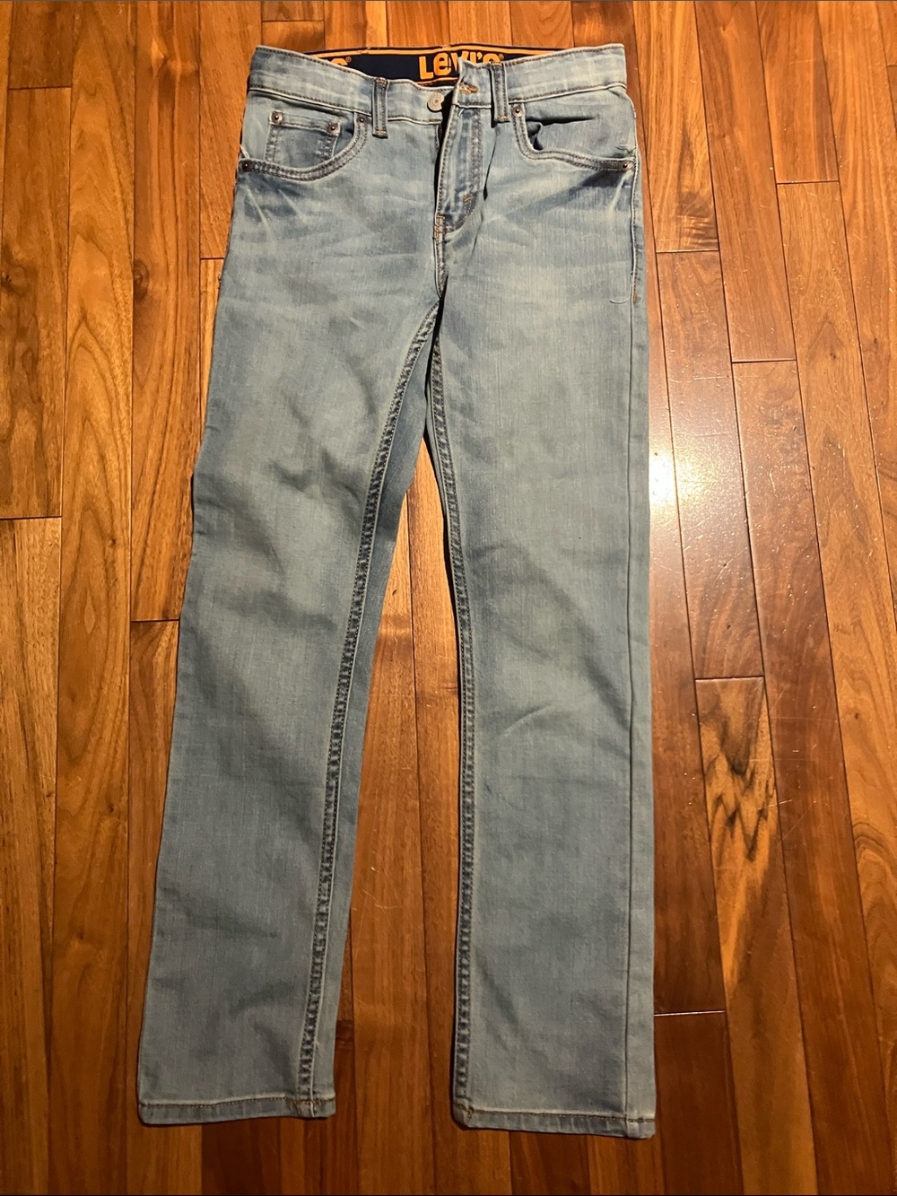 Levi's Boys Light Wash Straight Leg Jeans
